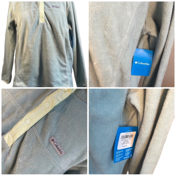 Columbia Sweatshirt, zipper at neck - Picture 2 of 6